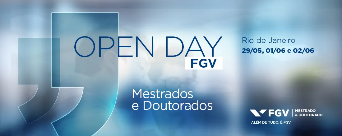 Open Day | Mestrados e Doutorados - Rio de Janeiro