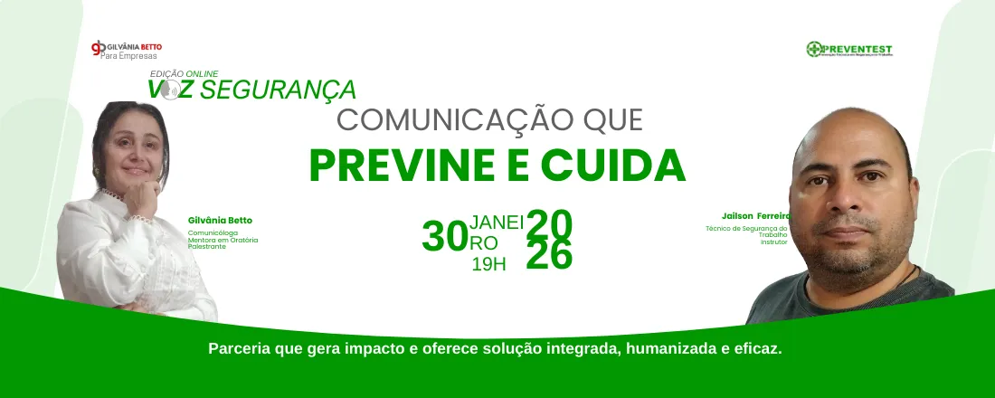 Voz Segurança - Comunicação que previne e cuida