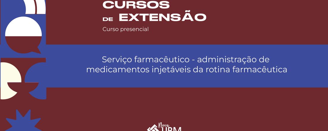 Serviço farmacêutico - administração de medicamentos injetáveis da rotina farmacêutica