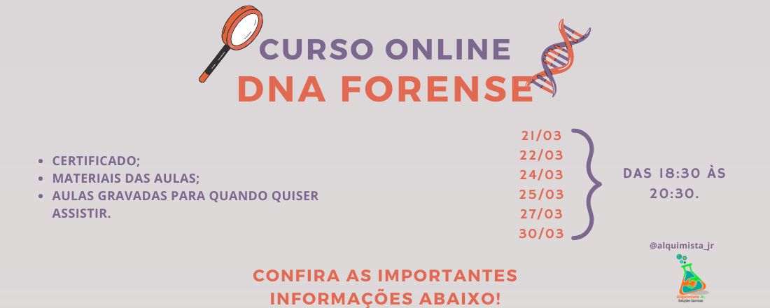 Curso Online de DNA Forense