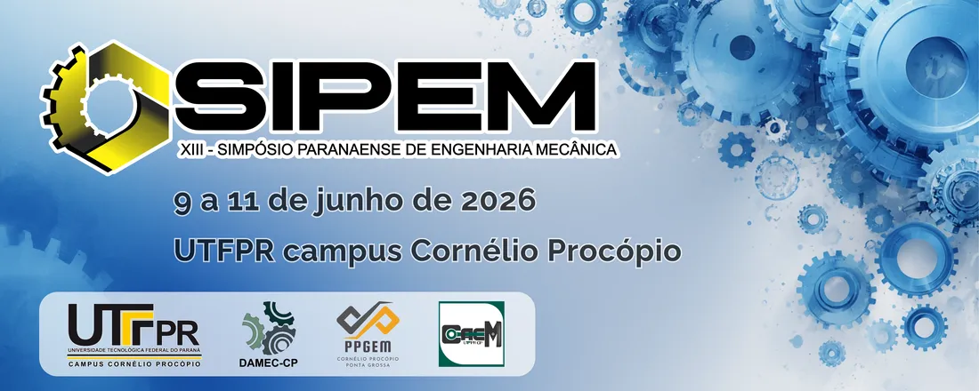 XIII SIPEM - Simpósio Paranaense de Engenharia Mecânica