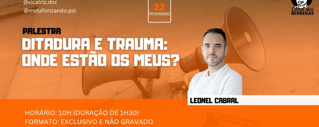 Ditadura e Trauma: Onde estão os meus?