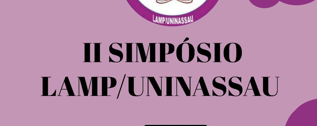 II SIMPÓSIO LAMP/UNINASSAU