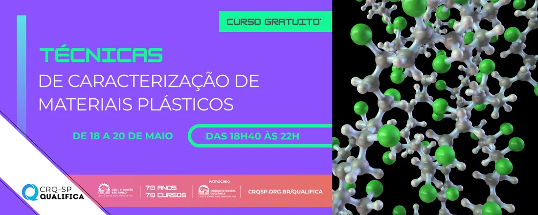 Curso Técnicas de Caracterização de Materiais Plásticos