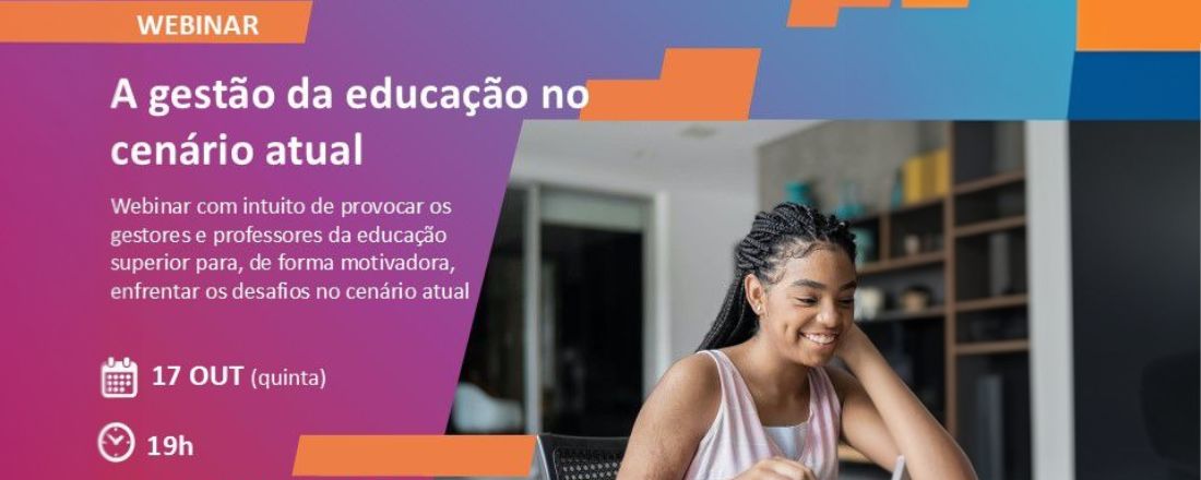 Webinar: Gestão da educação no cenário atual