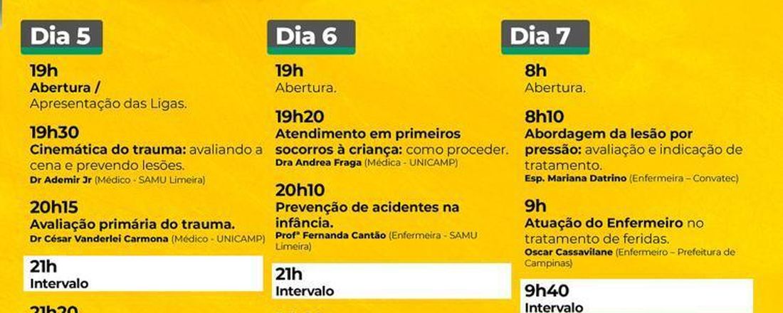 I Simpósio das Ligas Acadêmicas das Faculdades Integradas Einstein de Limeira