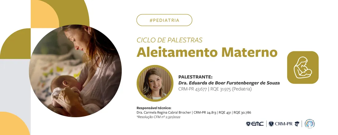 Ciclo de Palestras em Pediatria- Aleitamento Materno