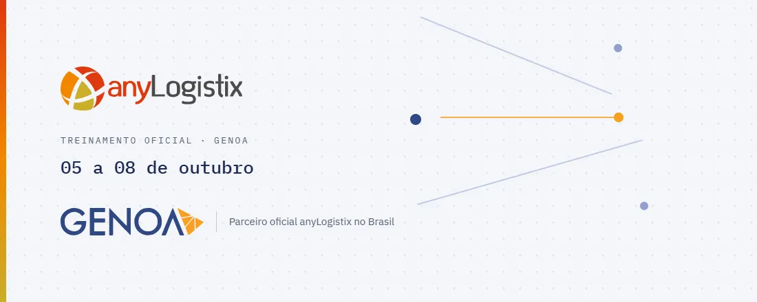 Treinamento anyLogistix - 05 de Outubro