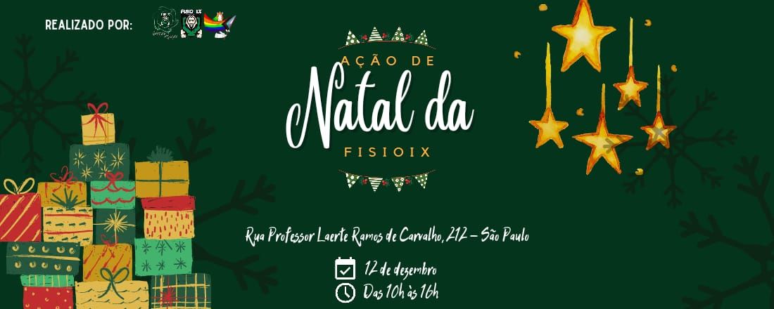 Natal Feliz - Ação Social FisioIX / LUDC