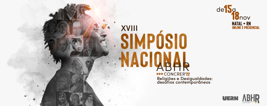 XVIII Simpósio Nacional da ABHR | Concrer 2022  (presencial e online) – Religiões e Desigualdades: Desafios Contemporâneos