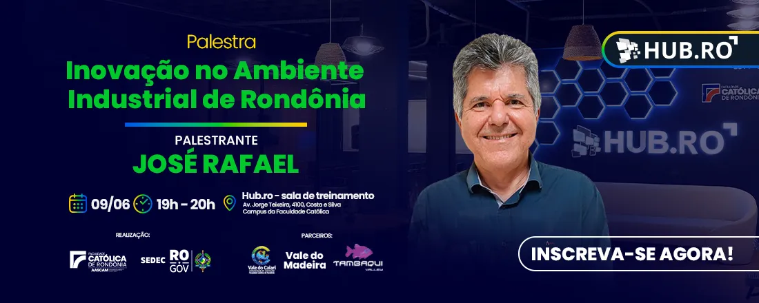 Palestra de Socialização no Hub. RO