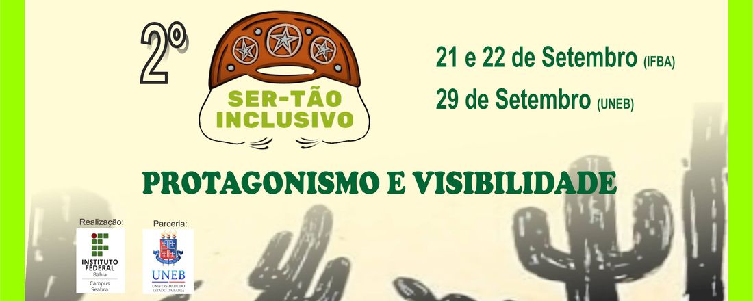 2º Ser-Tão Inclusivo: Protagonismo e Visibilidade