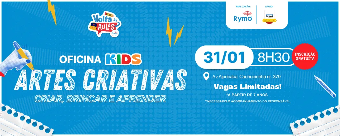 Oficina de Artesanato com EVA Kids - 2026