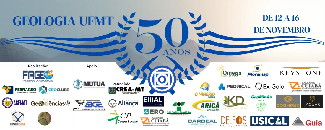 50 anos da Geologia UFMT