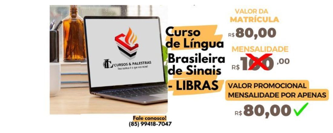 Curso de Língua Brasileira de Sinais - Libras