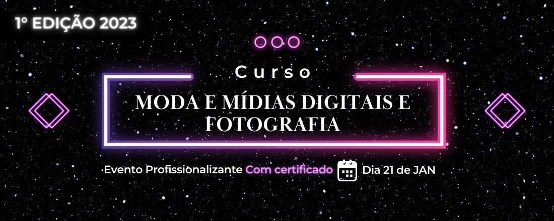 Moda e Mídias Digitais e Fotografia