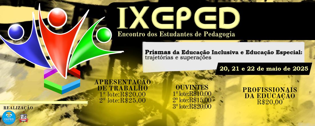 IX ENCONTRO DOS ESTUDANTES DE PEDAGOGIA