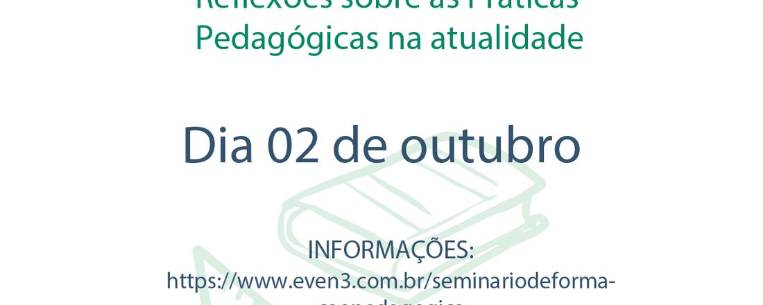 I SEMINÁRIO DE FORMAÇÃO PEDAGÓGICA DO SERTÃO CENTRAL