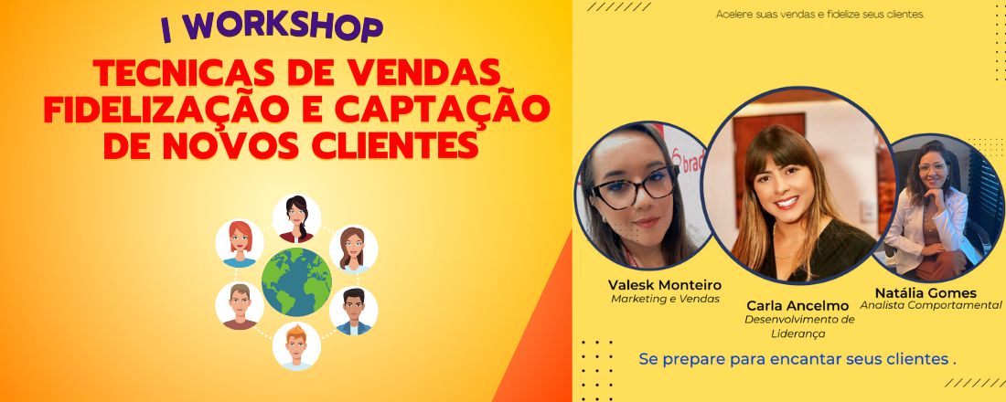 I Workshop Técnicas de vendas