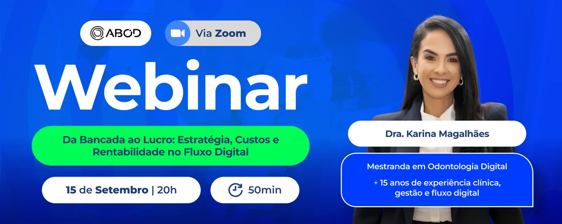 [Aula Magna] Da Bancada ao Lucro: Estratégia, Custos e Rentabilidade no Fluxo Digital