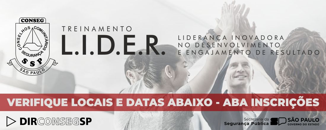 Treinamentos DIRCONSEG