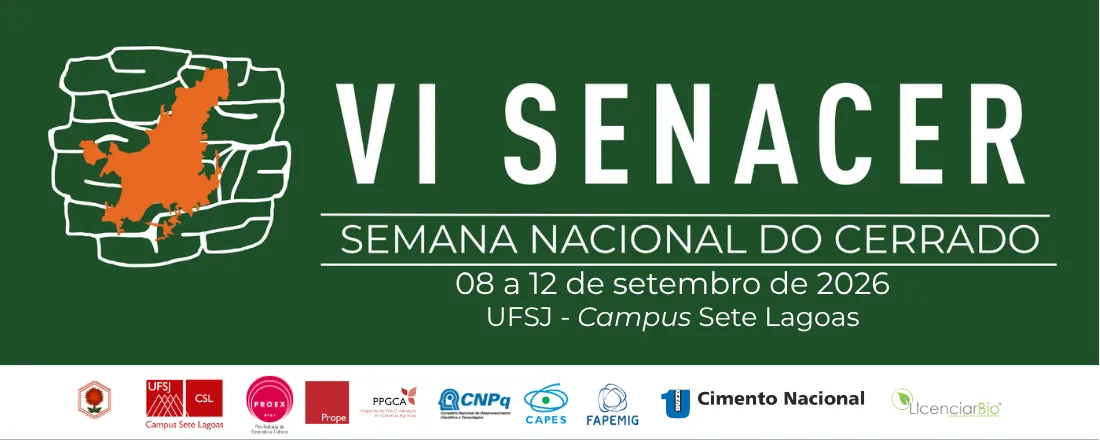 VI SEMANA NACIONAL DO CERRADO – UFSJ: Mulheres, Saberes e Conservação das Savanas Mundiais