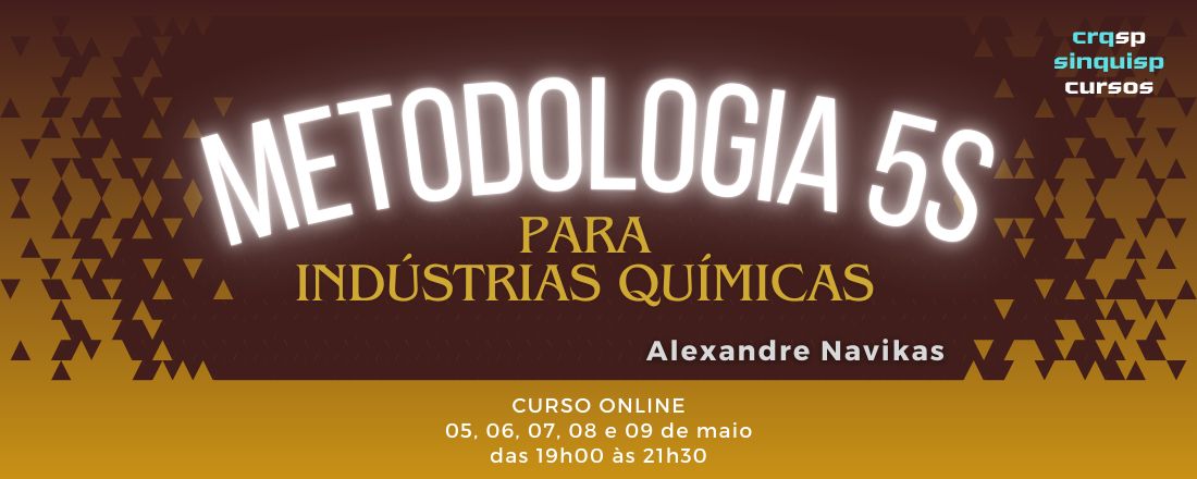 Curso Metodologia 5S para Indústrias Químicas