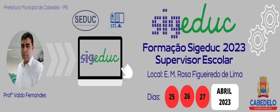 Formação Sigeduc 2023: Supervisor Escolar