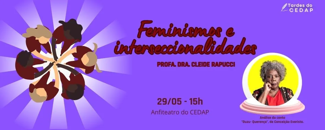 TARDES DO CEDAP - Feminismos e interseccionalidades