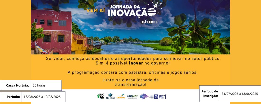 JORNADA DA INOVAÇÃO - CÁCERES