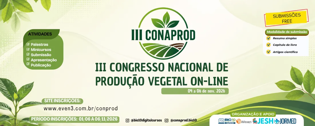 III Congresso Nacional de Produção Vegetal On-line (III CONAPROD)