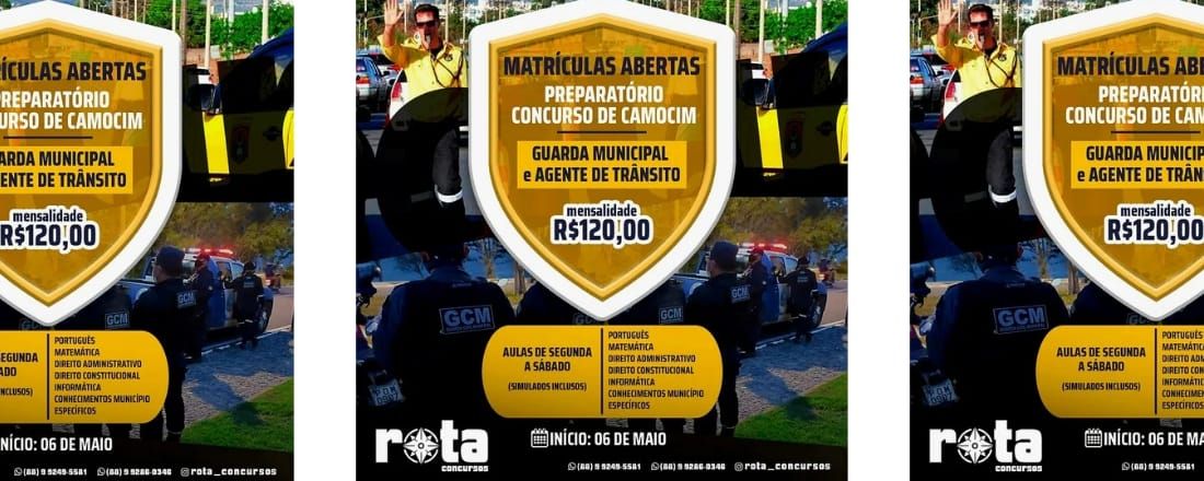 PREPARATÓRIO CONCURSO CAMOCIM - AGENTE E GUARDA CIVIL