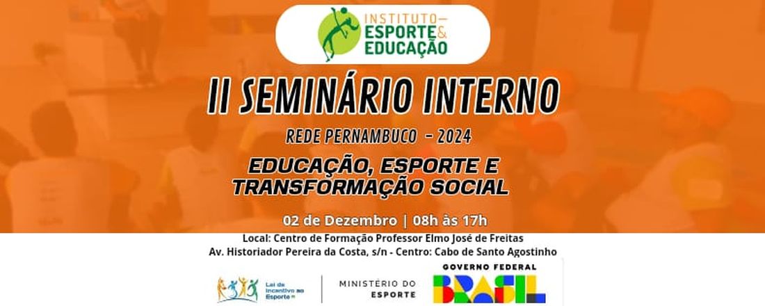 II Seminário Interno Rede Pernambuco - SIRPE 2024