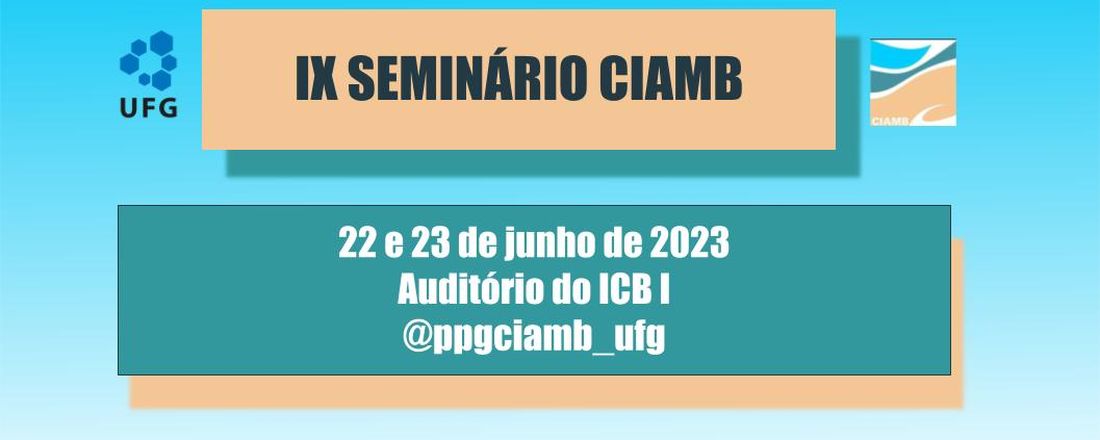 IX Seminário do CIAMB