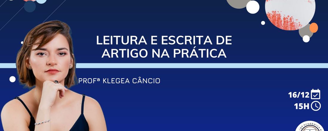 Aula Aberta Leitura e escrita de artigo na prática