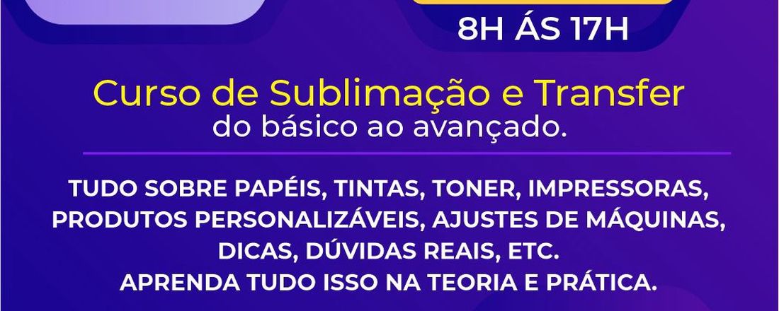 1° Personalizando Teresina - Academia Asteca de Sublimção e Transfer