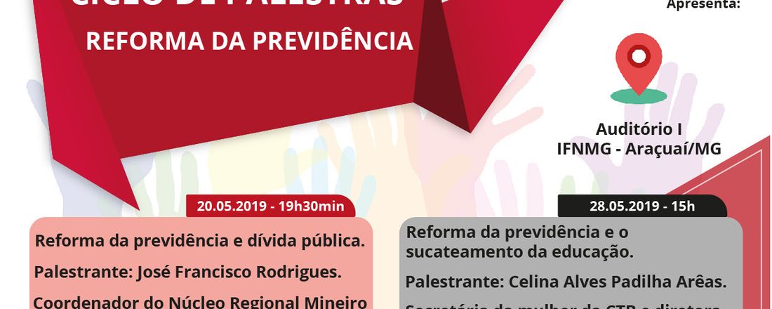 Ciclo de Palestras sobre a Reforma da Previdência
