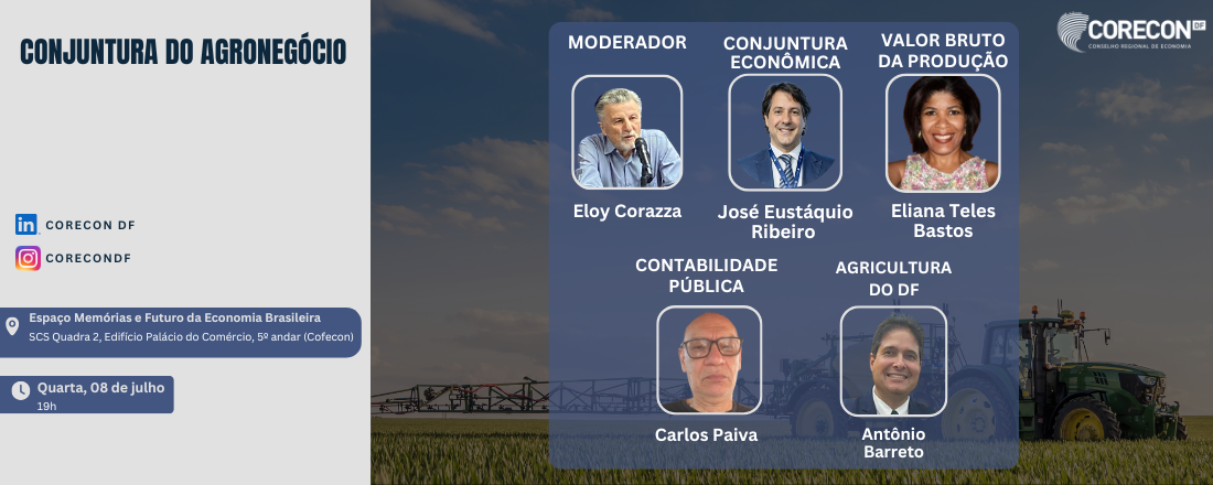 CONJUNTURA DO AGRONEGÓCIO