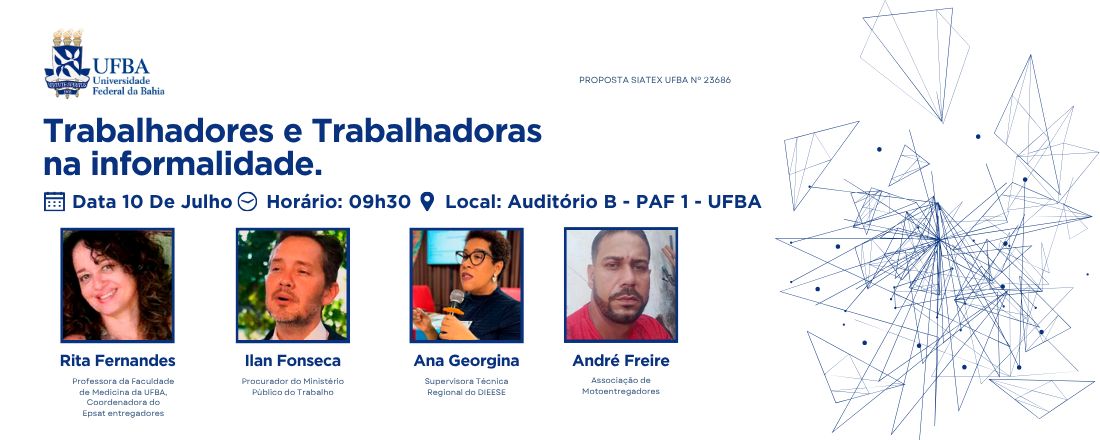 Seminário com o tema Trabalhadores e Trabalhadoras na informalidade