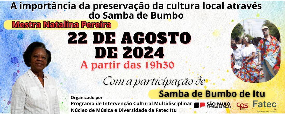 A importância da preservação da cultura local através do Samba de bumbo