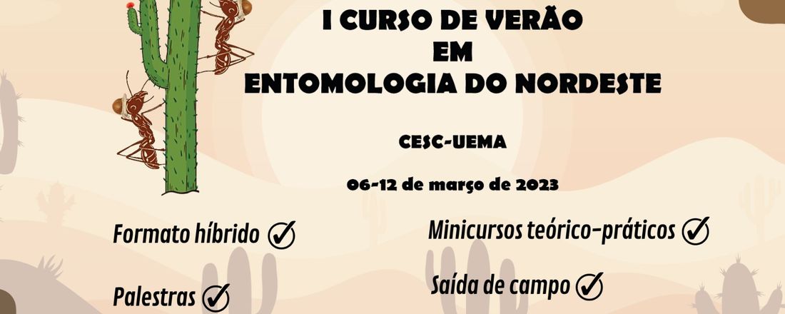 I Curso de Verão em Entomologia do Nordeste