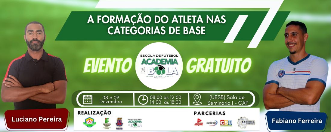 A formação do atleta nas categorias de base