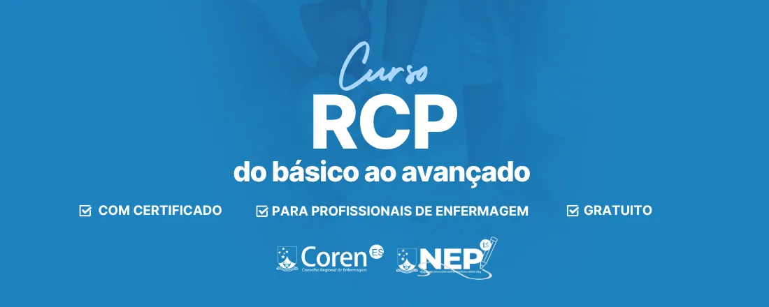Curso - RCP do básico ao avançado | Linhares - 24/04/2026