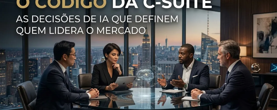 "O Código da C-Suite: As Decisões de IA que Definem Quem Lidera o Mercado. "