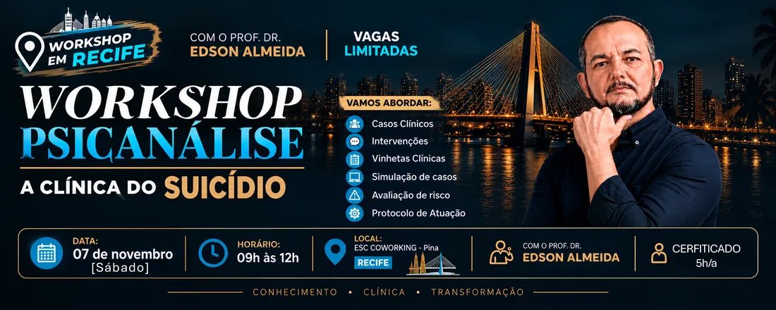 WORKSHOP CLÍNICA DO SUICÍDIO