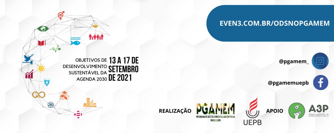 Objetivos de Desenvolvimento Sustentável da Agenda 2030: Contribuição do PGAMEM/UEPB/PROEX