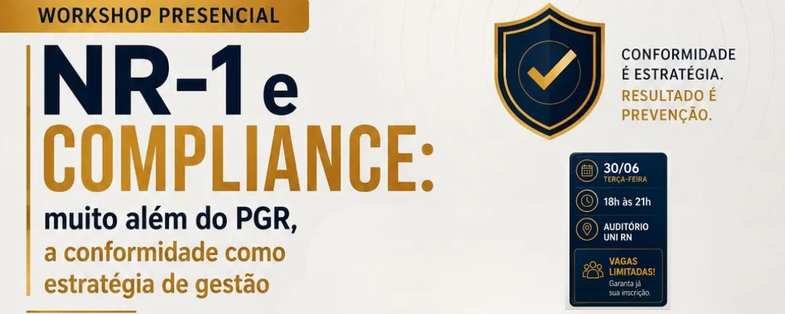 NR-1 e Compliance: muito além do PGR, a conformidade como estratégia de gestão