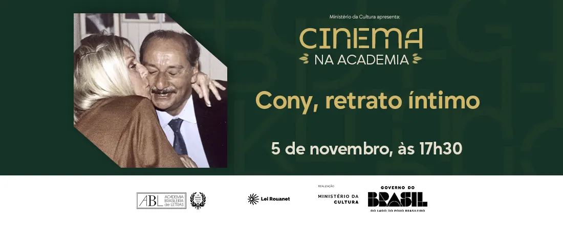 Exibição do documentário "Cony, retrato íntimo"