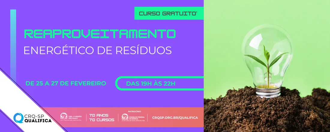 Curso Reaproveitamento Energético de Resíduos