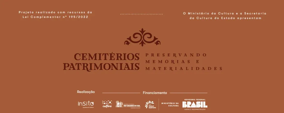 Oficina de Manutenção e Conservação Preventiva - Cemitérios Patrimoniais